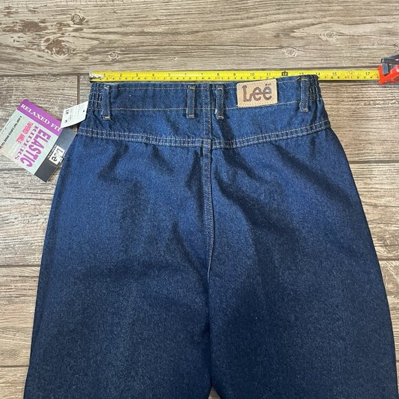 Vtg Lee Riders Mom Jeans Womens 12M Classic Fit Denim Tapered Leg High Rise USA - Picture 7 of 8